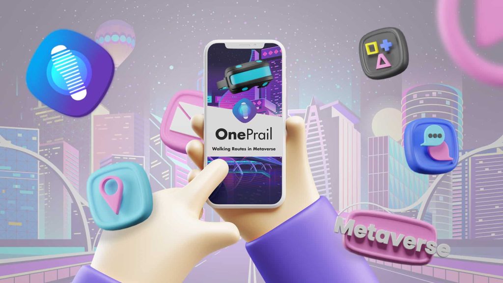 Ontdek de mooiste Metaverse wandelroutes met OnePrail